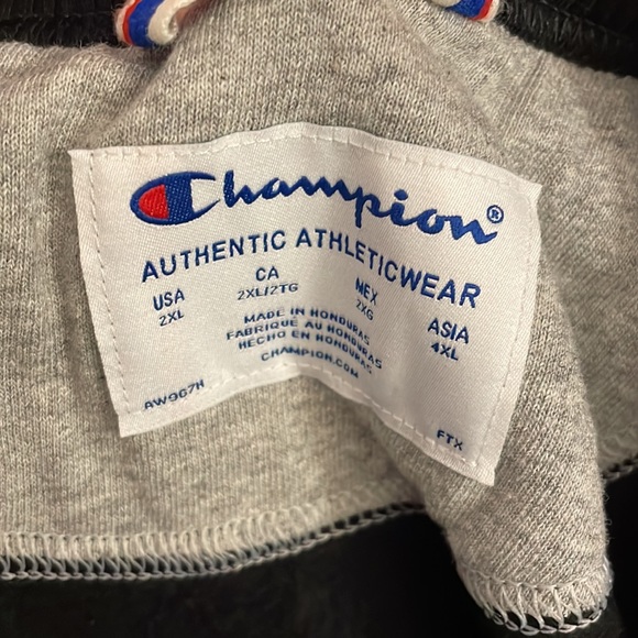 Champion Standard Fit Long Sleeve Black 2X - Picture 9 of 13